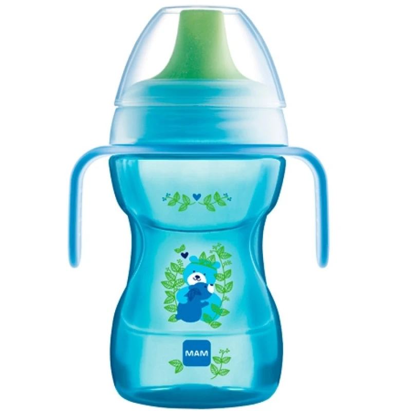 Image of MAM Fun To Drink Drinking Cup - 270ml Blue-MAM-FED59