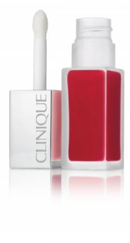 Image of Clinique Pop Liquid Matte Lip Colour Primer Flame Pop