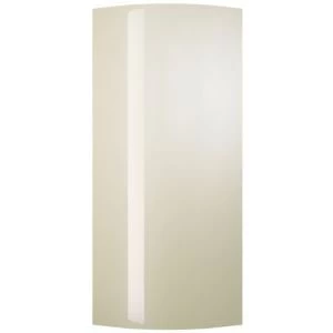 Image of Cooke Lewis Raffello High Gloss Cream Tall wall curved door