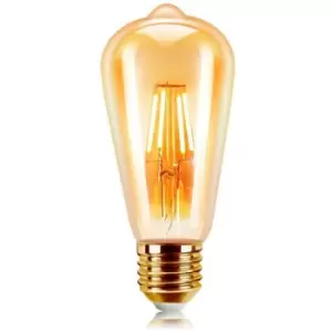 Image of 4W LED ST64 Filament Bulb E27, 64 x 142mm, 2200K