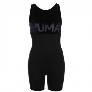Image of Puma Velvet Unitard Ladies - Black