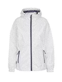 Image of Trespass Indulge Jacket - White/Black, Size S, Women
