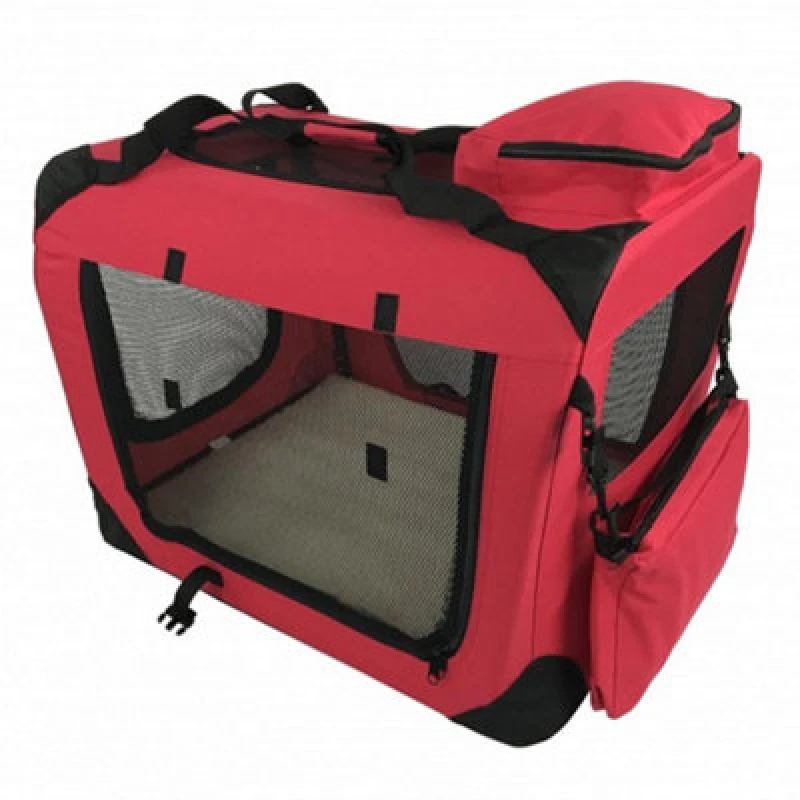 Image of RayGar Pet Carrier - Red - XL, Red RG0120