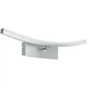 Image of Italux Xeno - Modern LED Wall Lamp Silver, Warm White 3000K 960lm