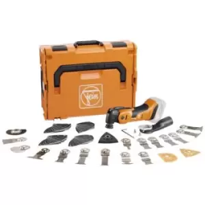 Image of Fein Accu MultiMaster AMM 700 Max Top AS 71293663000 Cordless Multifunction tool w/o battery, w/o charger, incl. accessories, incl. case 62 Piece