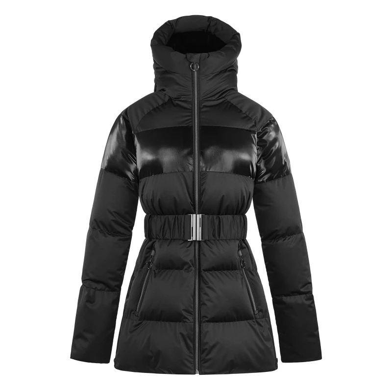 Image of Nevica Womens Water Resistant Windproof Thermolite Hip Length Ski Jacket Black female 6 (34)