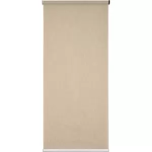 Image of HOMCOM Electric Smart Roller Blinds for Windows with Remote, Brown, 90x180cm - Brown