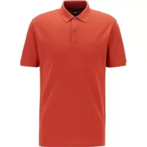 Image of Hugo Boss Pallas Polo Shirt Orange