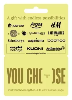 Image of You Choose All Access 50 GBP Gift Card