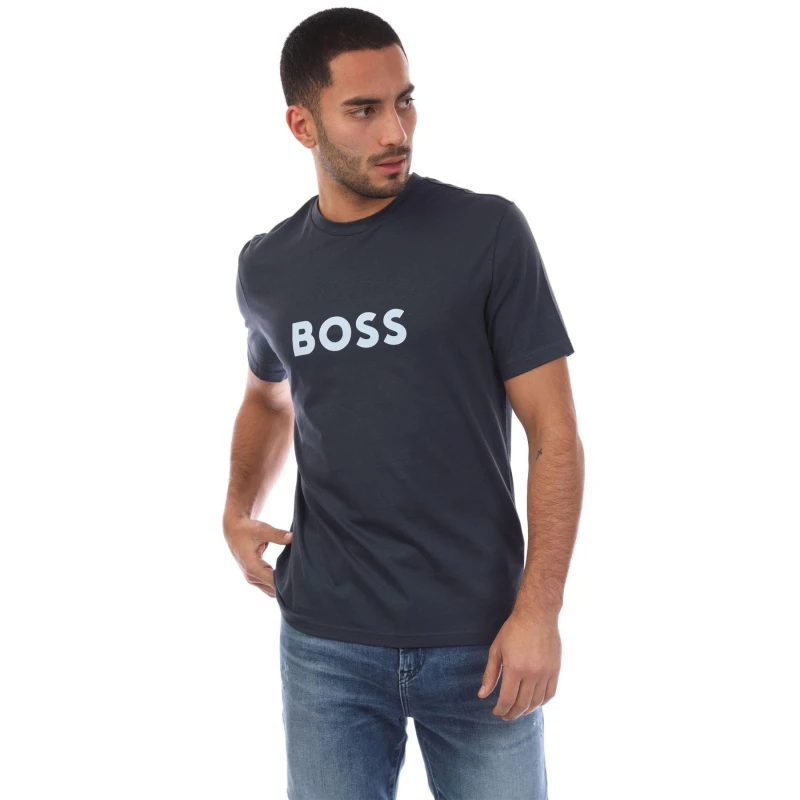 Image of Boss Beach T-Shirt Navy male S