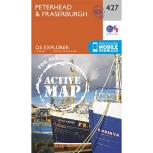 Image of Peterhead and Fraserburgh b (Sheet map/active map, folded, 2015)