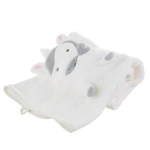 Image of Sass & Belle Unicorn Soft Fleece Baby Blanket