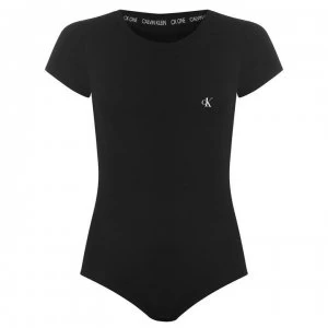 Image of Calvin Klein One Lounge Bodysuit - Black 001