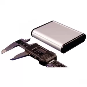 Image of Hammond 1455B802 Aluminium Enclosure Slimline 80x71.7x19mm Natural