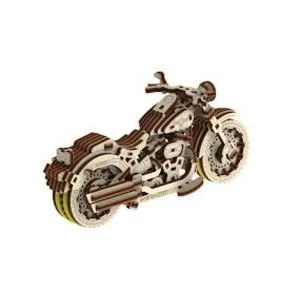 Image of Cruiser V-Twin Wooden City 3D Wooden Model Kit