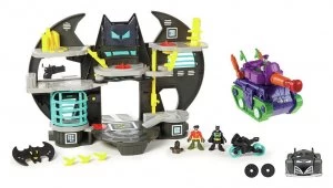 Image of Fisher Price Imaginext DC Super Friends Batcave Gift Set