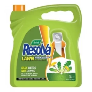 Image of Resolva 3 Litre Ready to Use Lawn Weedkiller