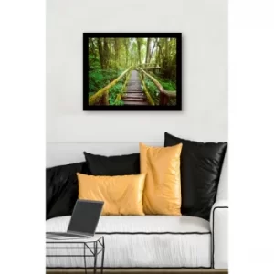 Image of SC0647 Multicolor Decorative Framed MDF Painting