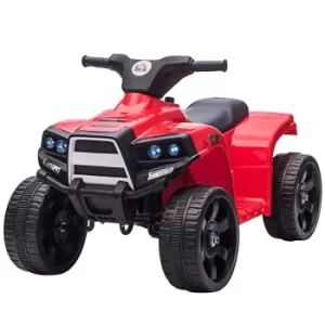 Image of Homcom Ride On Electric ATV 6V, Red