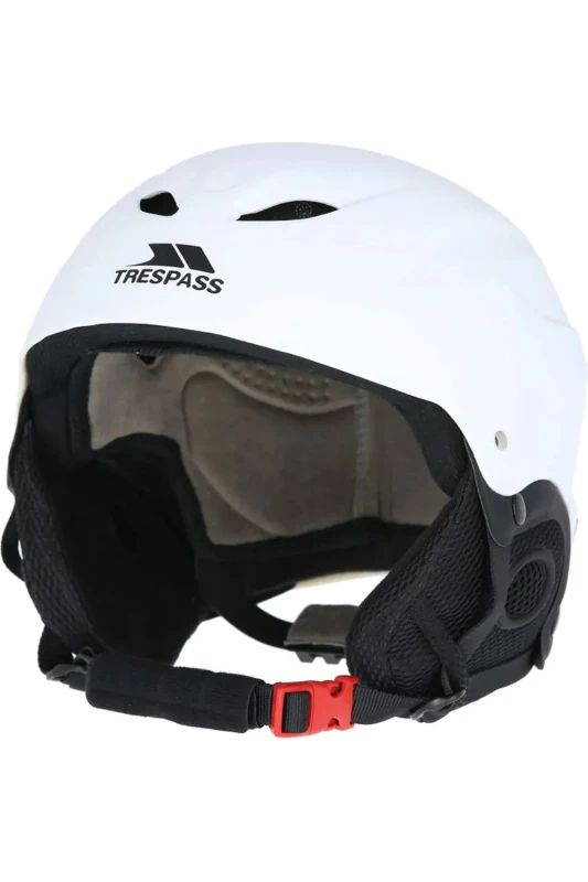 Image of Trespass Trespass Skyhigh Protective Snow Sport Ski Helmet in White Size: large White L Unisex 5054752069865