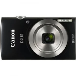 Image of Canon Digital Camera IXUS 185 20 Megapixel Black + 1 x Case, 1 x Memory Card