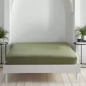 Image of Appletree 32cm Fitted Sheet - Green