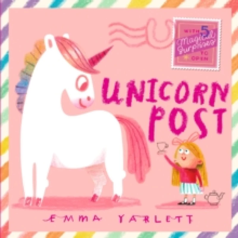 Image of Unicorn Post : The perfect gift for unicorn-lovers with magical lift-the-flap letters to open, sparkly surprises and unicorn fun for kids age 3,4,5,6,