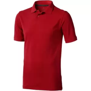 Image of Elevate Mens Calgary Short Sleeve Polo (XL) (Red)