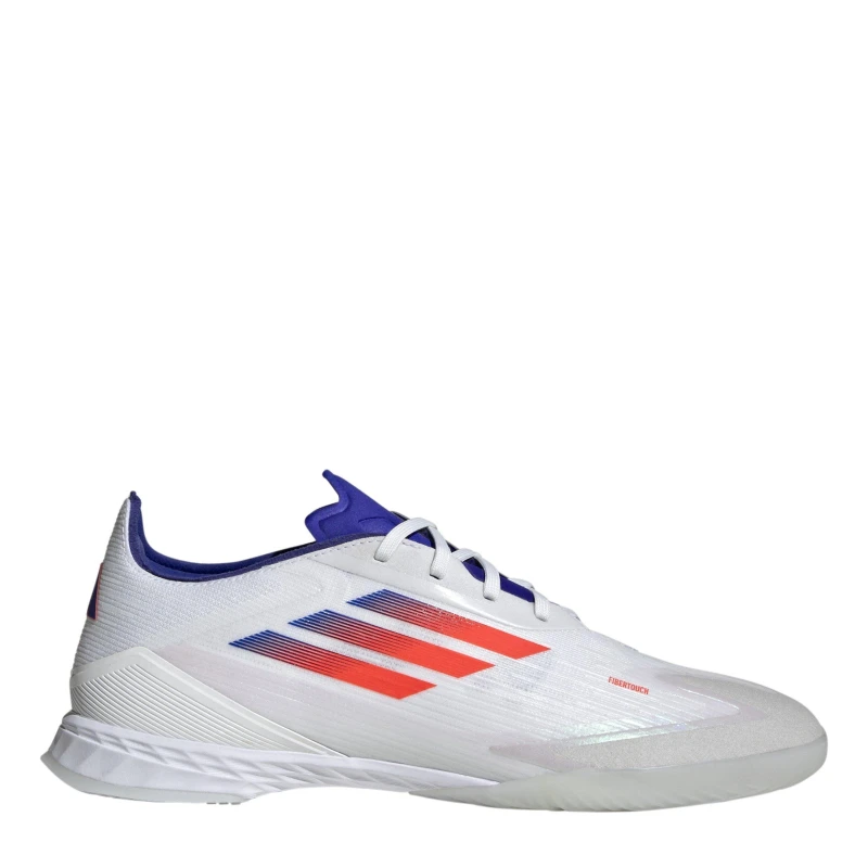 Image of adidas Unisex Adults F50 Pro Indoor Football Boots White/Solar Red unisex 6 (39.3)