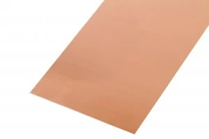 Image of Wickes Metal Sheet Solid Copper 250 x 500mm