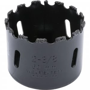 Image of Draper Expert Tungsten Carbide Grit Hole Saw 60mm