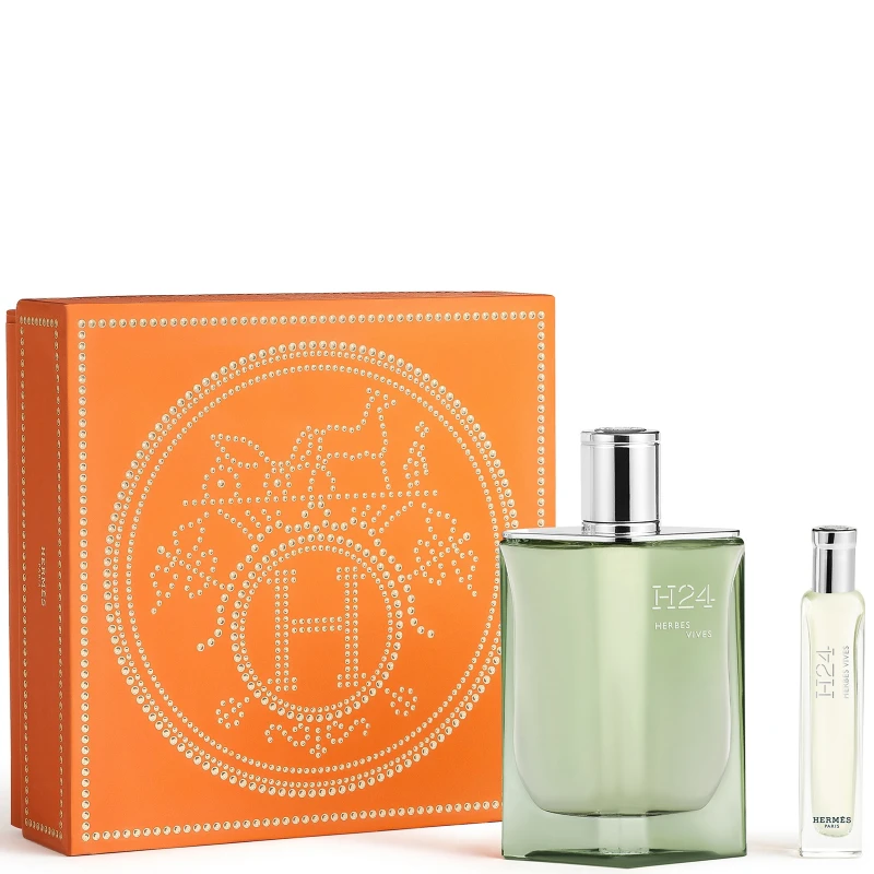 Image of Hermes H24 Herbes Vives Eau de Parfum 100ml Gift Set
