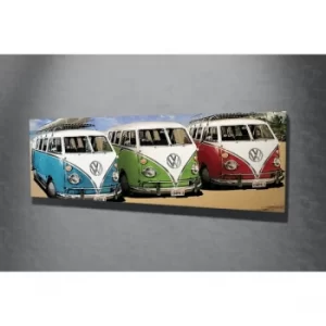 Image of PC013 Multicolor Decorative Canvas Painting