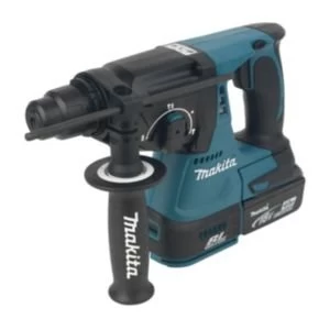 Image of Makita LXT Cordless 18V 4Ah Li Ion SDS Hammer Drill 2 Batteries DHR242RMJ3
