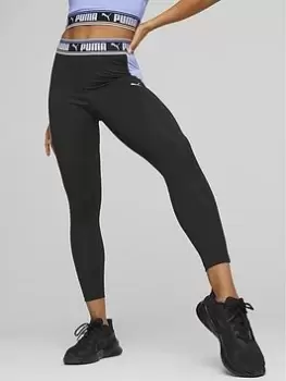 Image of Puma Train Strong Fashion Colorblock Tight - Black