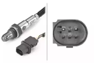 Image of Lambda Sensor 6PA009166-801 by Hella