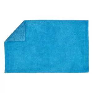 Image of Christy Supreme Hygro Reversible Medium Rug Cadet Blue