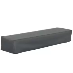Image of Outsunny 200x73x35cm Rectangular Furniture Cover for Rattan Lounge UV Protection - Grey