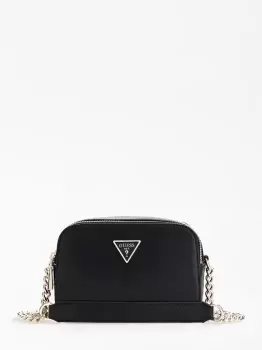 Image of Guess Alexie Saffiano Mini Crossbody