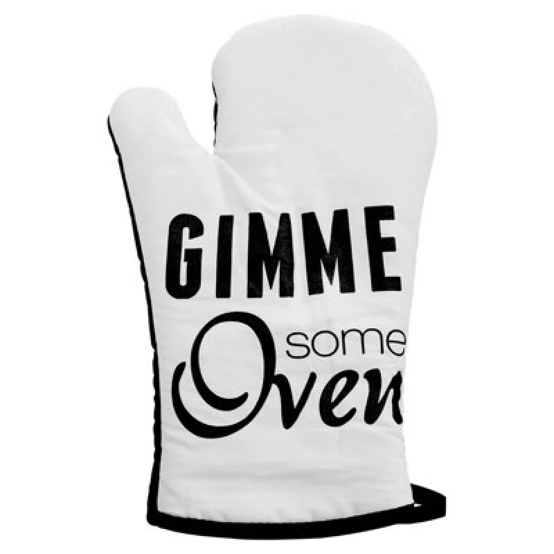 Image of Premier Housewares Pun And Games Single Oven Glove White