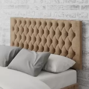 Image of Monroe Firenze Velour Headboard Champagne