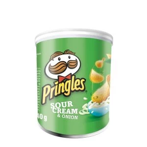 Image of Pringles Sour Cream & Onion Crisps 12 x 40g