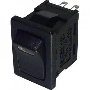 Image of SCI Toggle switch R13 66L 02 LED 12VDC 250 V AC 6 A 1 x OffOn latch