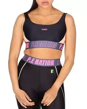 Image of P.e Nation Left Field Sports Bra