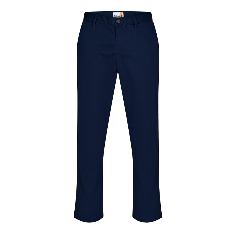 Image of Timberland Mens Twill Chinos Dark Sapphire male 32