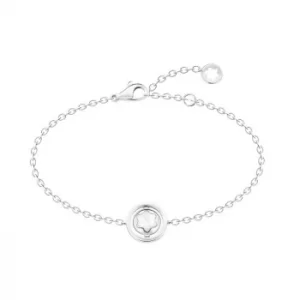 Image of Mont Blanc Star Signet Silver Mother-Of-Pearl Bracelet