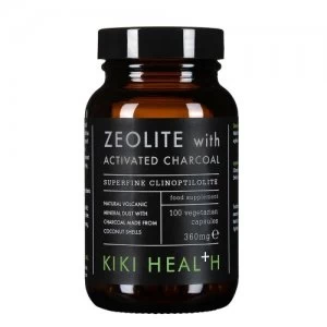 Image of KIKI Health Zeolite & Activated Charcoal 100 vegicaps