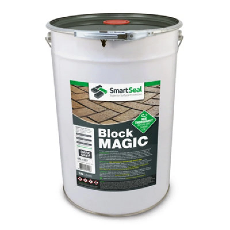 Image of Smartseal Block Magic, Dark Grey (25L) - Block Paving Sealer - Superior To Concrete Paint 5.061E+12