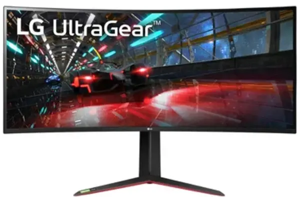 Image of LG UltraGear 37.5" 38GN950P-B Quad HD Curved Gaming LED Monitor