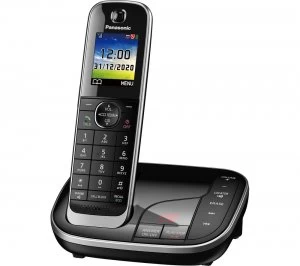 Image of Panasonic KX-TGJ420EB Cordless Phone With Answering Machine